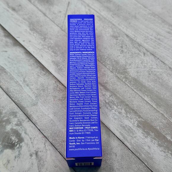 YouthForia 4 pc Bundle - Includes Pregame Primer & Night Off Cleanser - NEW - Picture 5 of 7